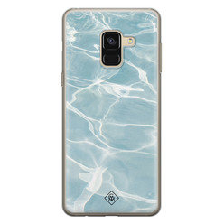 Casimoda Samsung Galaxy A8 (2018) siliconen hoesje - Oceaan