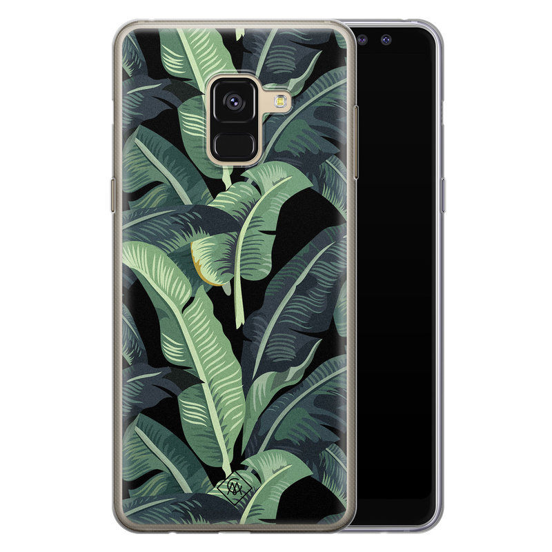 Casimoda Samsung Galaxy A8 (2018) siliconen hoesje - Bali vibe