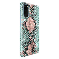 Casimoda Samsung Galaxy S20 rondom bedrukt hoesje - Baby snake