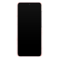Casimoda Samsung Galaxy S20 rondom bedrukt hoesje - Marmer roze