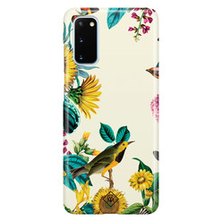 Casimoda Samsung Galaxy S20 rondom bedrukt hoesje - Sunflowers