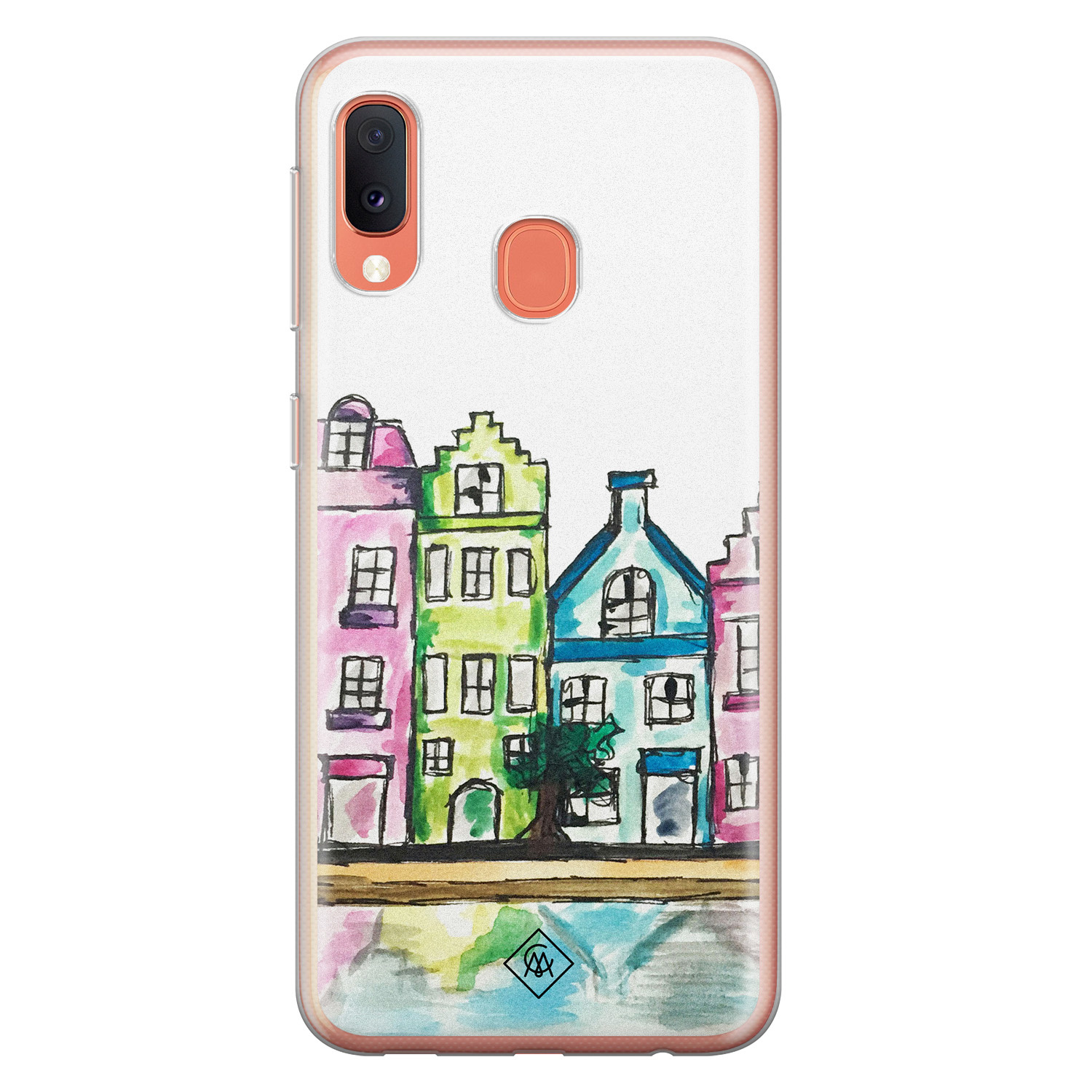 Samsung Galaxy A20e siliconen telefoonhoesje Amsterdam