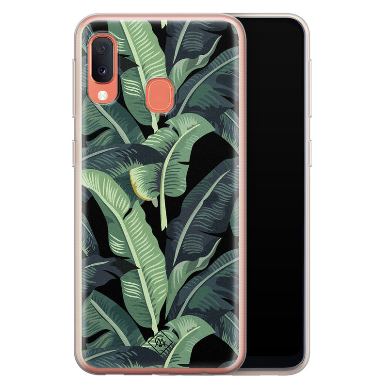 Casimoda Samsung Galaxy A20e siliconen hoesje - Bali vibe