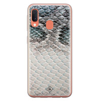 Casimoda Samsung Galaxy A20e siliconen hoesje - Oh my snake