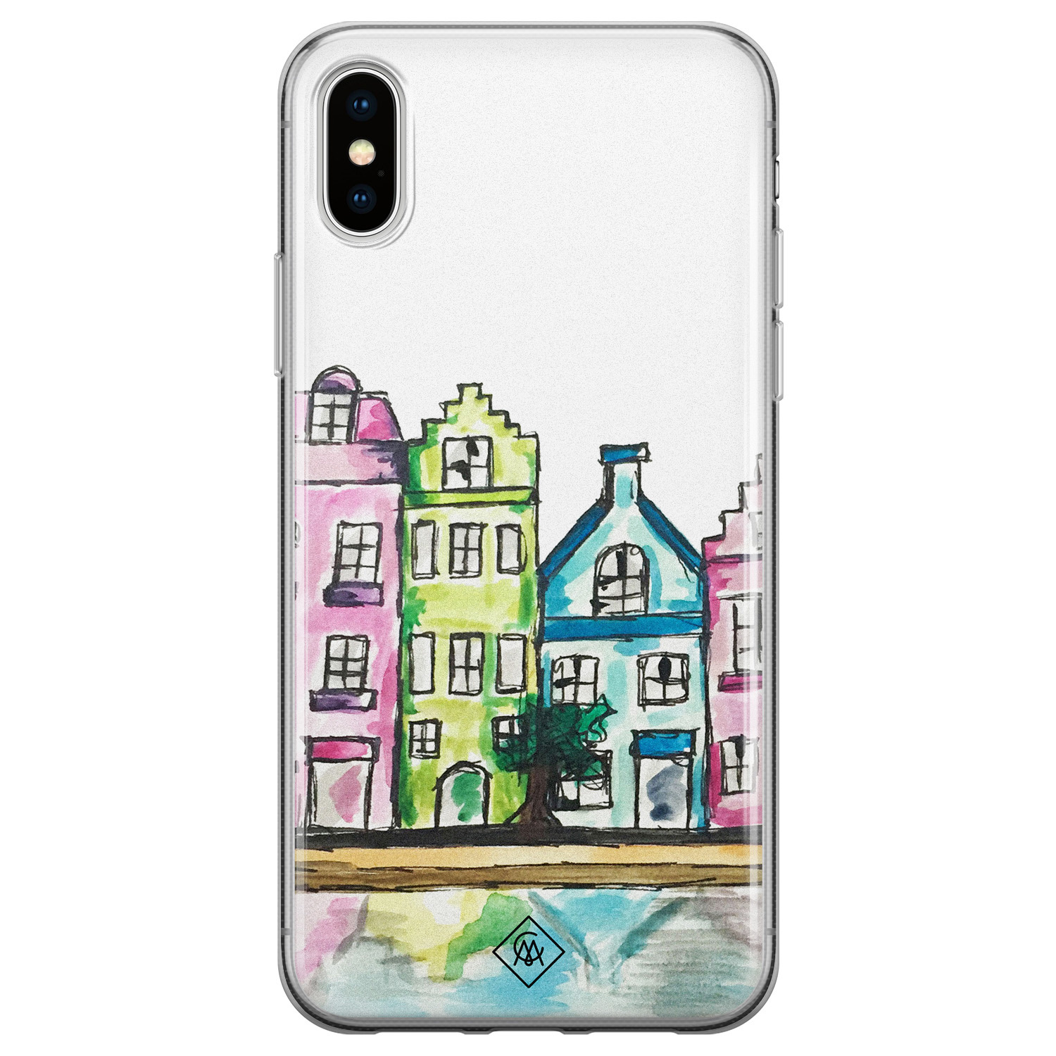 iPhone X XS siliconen telefoonhoesje Amsterdam