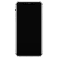 Casimoda iPhone X/XS siliconen telefoonhoesje - Luipaard grijs