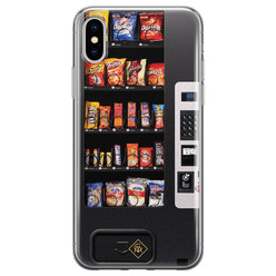 Casimoda iPhone X/XS siliconen hoesje - Snoepautomaat