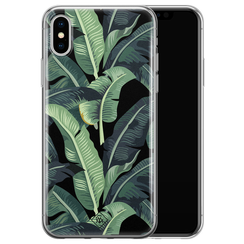 Casimoda iPhone X/XS siliconen hoesje - Bali vibe