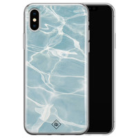 Casimoda iPhone X/XS siliconen hoesje - Oceaan