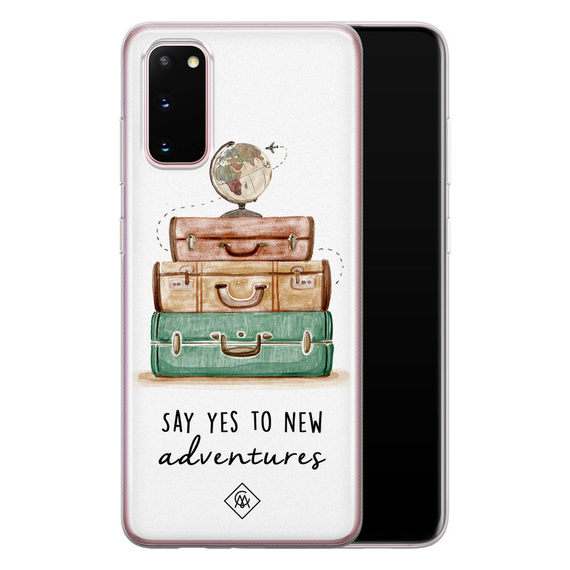 Casimoda Samsung Galaxy S20 siliconen hoesje - Wanderlust