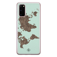 Casimoda Samsung Galaxy S20 siliconen hoesje - Wild world