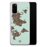 Casimoda Samsung Galaxy S20 siliconen hoesje - Wild world