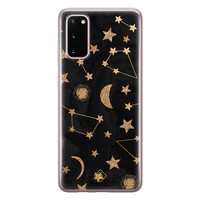 Casimoda Samsung Galaxy S20 siliconen hoesje - Counting the stars