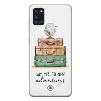 Casimoda Samsung Galaxy A21s siliconen hoesje - Wanderlust