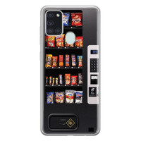 Casimoda Samsung Galaxy A21s siliconen hoesje - Snoepautomaat