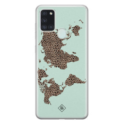 Casimoda Samsung Galaxy A21s siliconen hoesje - Wild world