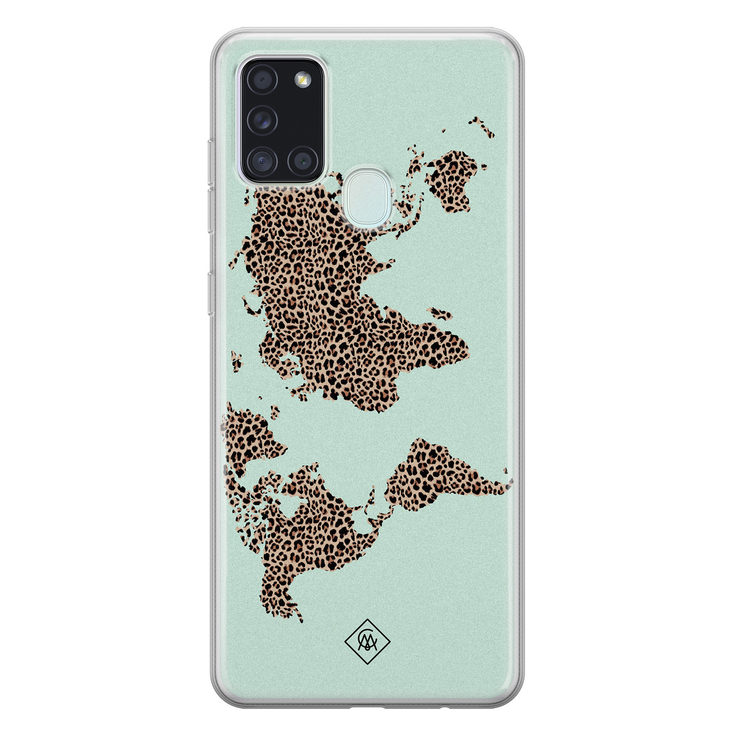 Samsung Galaxy A21s siliconen hoesje - Wild world