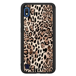 Casimoda Samsung Galaxy A10 hoesje - Golden wildcat