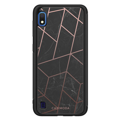 Casimoda Samsung Galaxy A10 hoesje - Marble grid