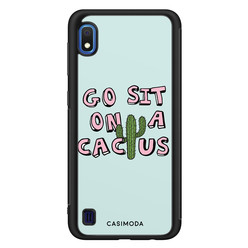 Casimoda Samsung Galaxy A10 hoesje - Go sit on a cactus