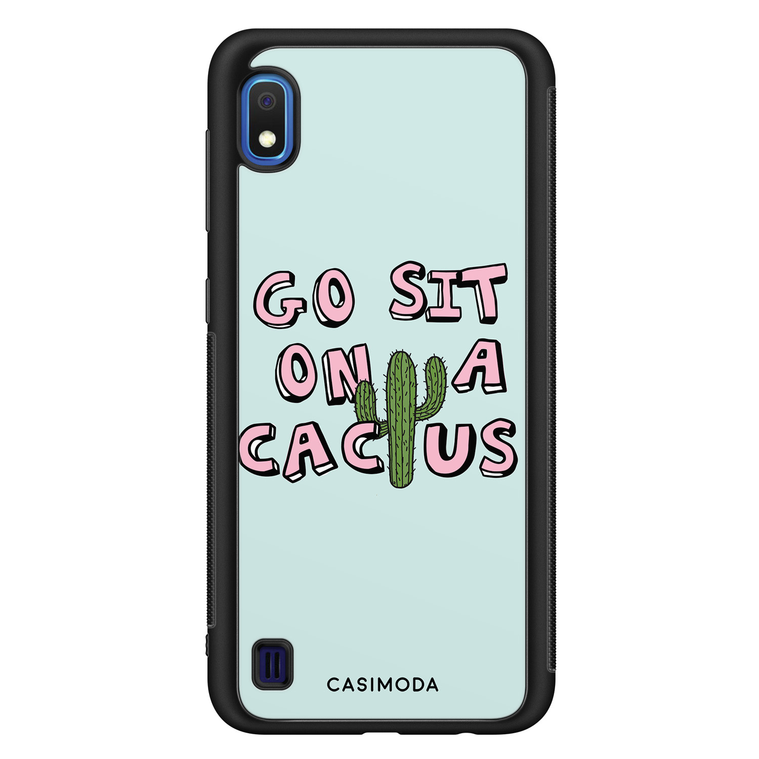 Samsung Galaxy A10 hoesje - Go sit on a cactus