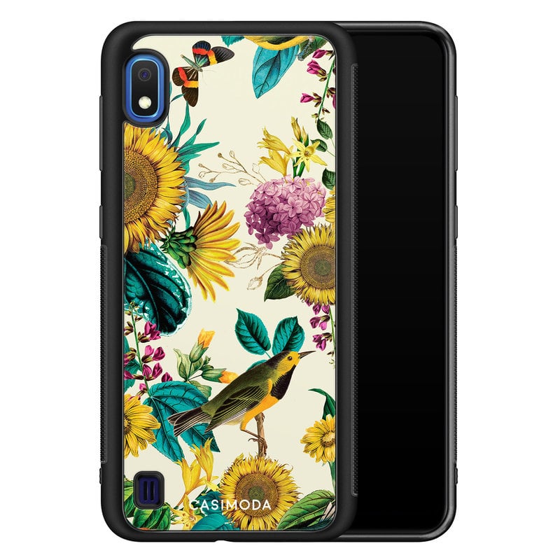 Casimoda Samsung Galaxy A10 hoesje - Sunflowers