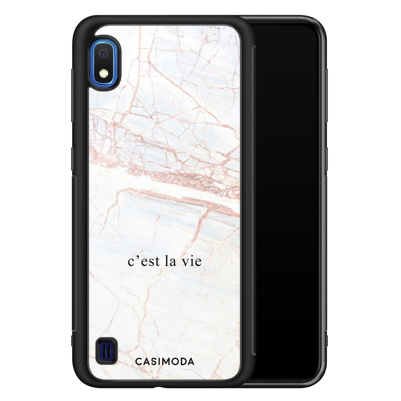 Casimoda Samsung Galaxy A10 hoesje - C'est la vie