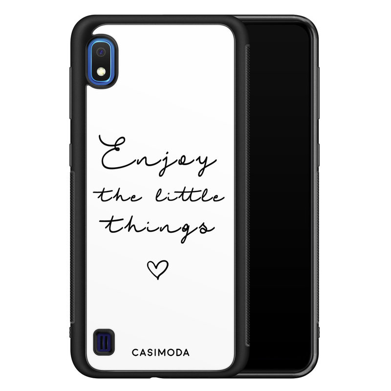 Casimoda Samsung Galaxy A10 hoesje - Enjoy life