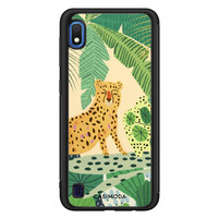 Casimoda Samsung Galaxy A10 hoesje - Jungle luipaard