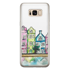 Casimoda Samsung Galaxy S8 siliconen hoesje - Amsterdam