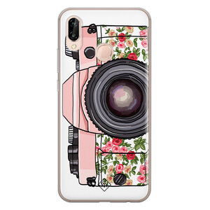 Casimoda Huawei P20 Lite siliconen hoesje - Hippie camera