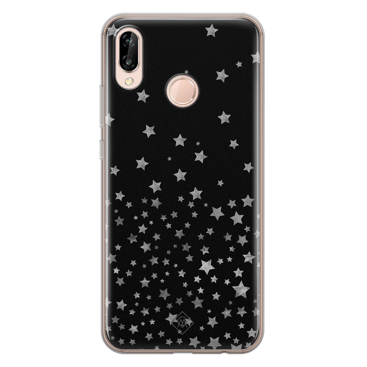 Huawei P20 Lite siliconen hoesje - Falling stars