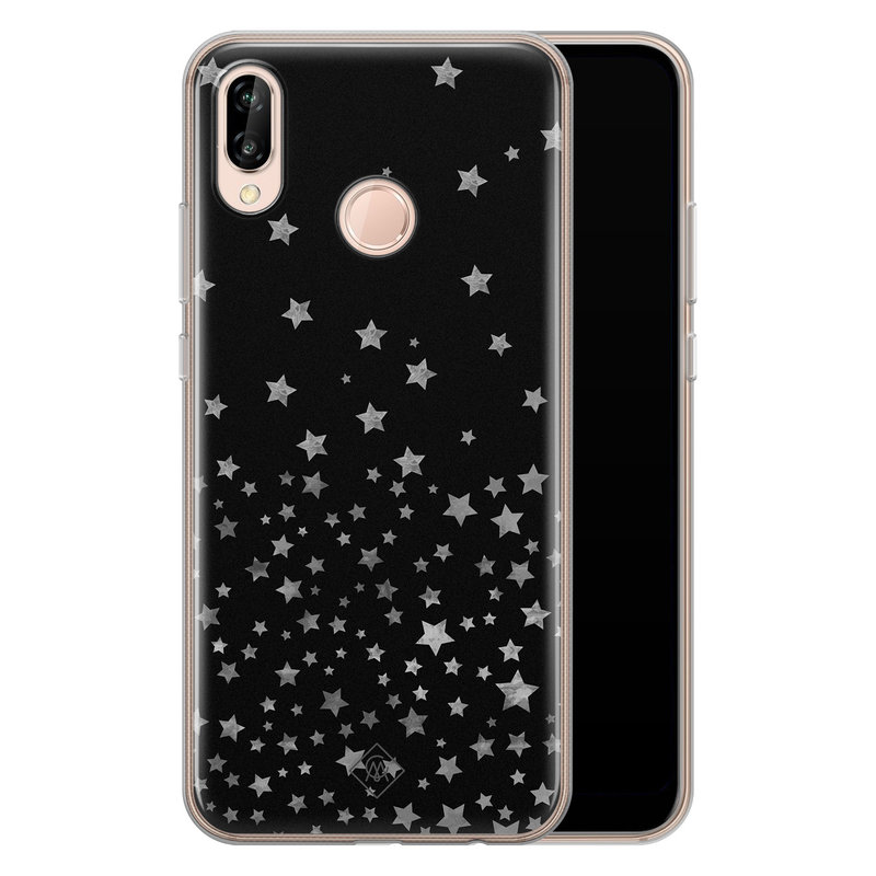 Casimoda Huawei P20 Lite siliconen hoesje - Falling stars