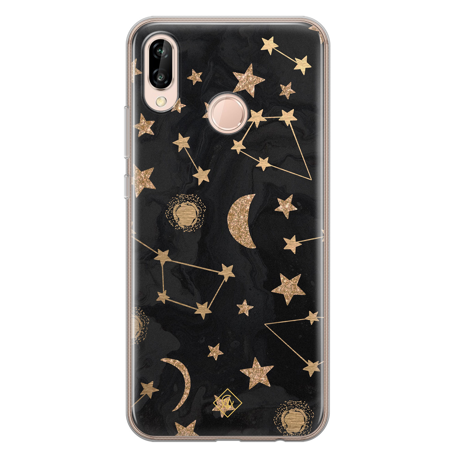 Huawei P20 Lite siliconen hoesje - Counting the stars