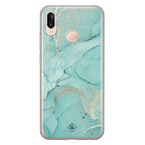 Casimoda Huawei P20 Lite siliconen hoesje - Touch of mint