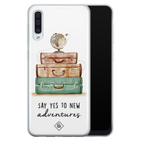 Casimoda Samsung Galaxy A70 siliconen hoesje - Wanderlust