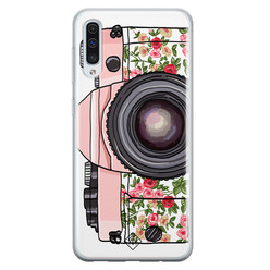 Casimoda Samsung Galaxy A70 siliconen hoesje - Hippie camera