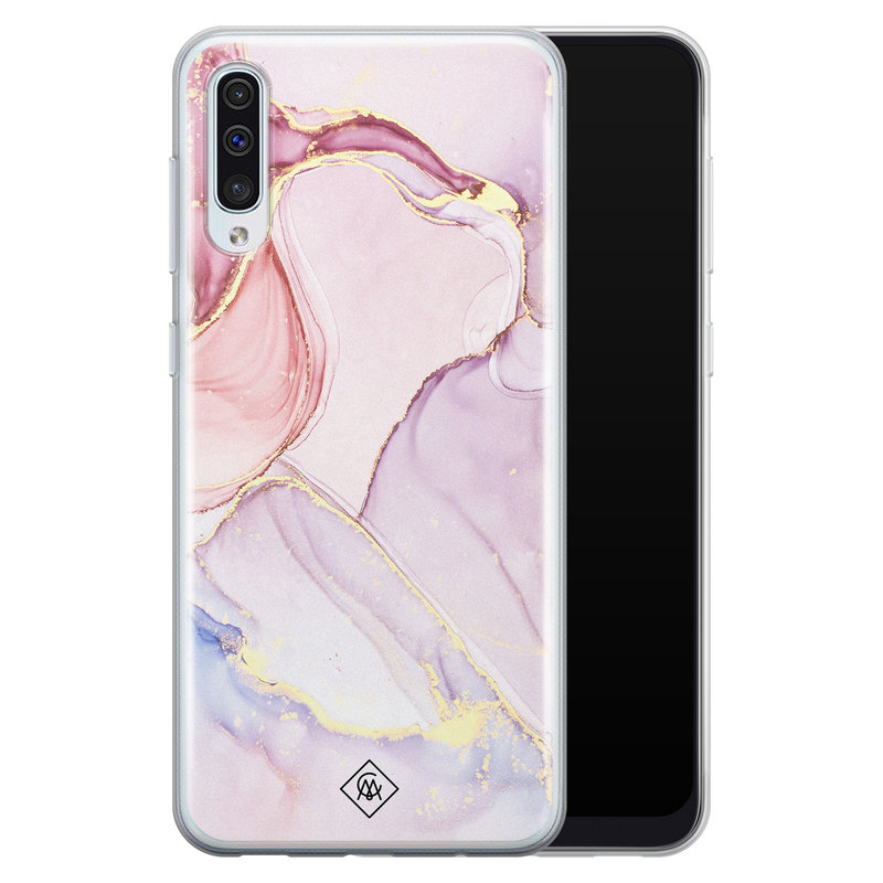 Casimoda Samsung Galaxy A70 siliconen hoesje - Purple sky