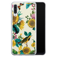 Casimoda Samsung Galaxy A70 siliconen hoesje - Sunflowers