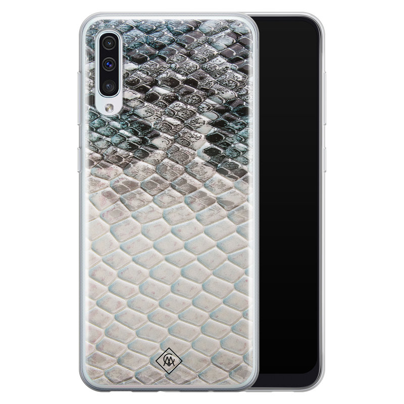 Casimoda Samsung Galaxy A70 siliconen hoesje - Oh my snake