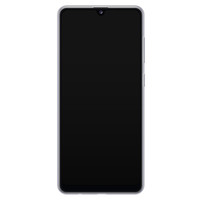 Casimoda Samsung Galaxy A31 siliconen telefoonhoesje - Luipaard grijs