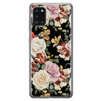 Casimoda Samsung Galaxy A31 siliconen hoesje - Flowerpower