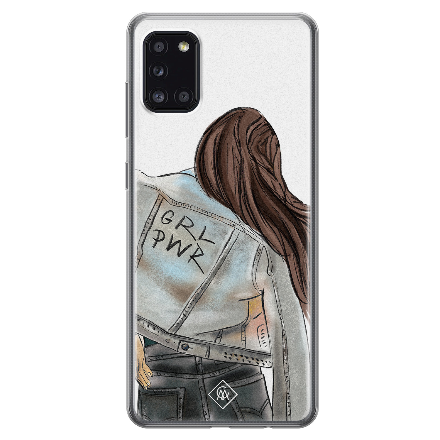 Samsung Galaxy A31 siliconen hoesje - GRL PWR
