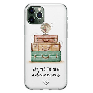 Casimoda iPhone 11 Pro siliconen hoesje - Wanderlust