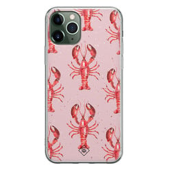 Casimoda iPhone 11 Pro siliconen hoesje - Lobster all the way