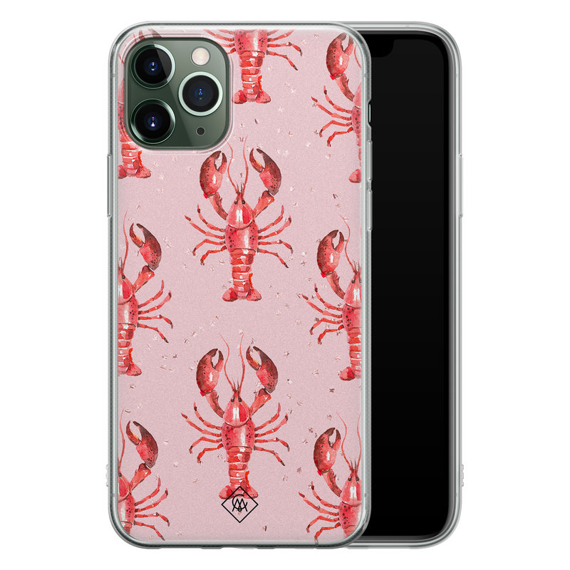 Casimoda iPhone 11 Pro siliconen telefoonhoesje - Lobster all the way