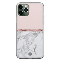 Casimoda iPhone 11 Pro siliconen telefoonhoesje - Rose all day