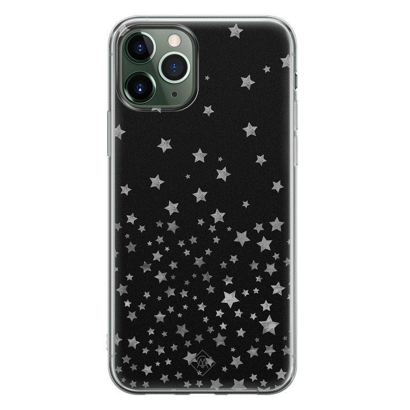 Casimoda iPhone 11 Pro siliconen hoesje - Falling stars