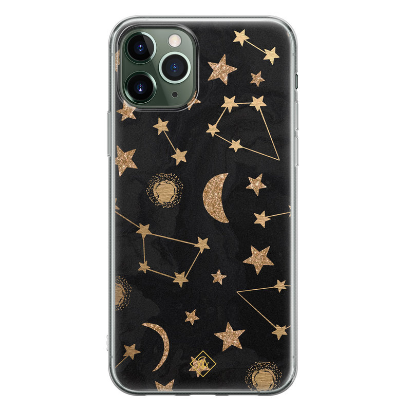 Casimoda iPhone 11 Pro siliconen hoesje - Counting the stars