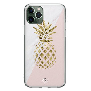 Casimoda iPhone 11 Pro siliconen hoesje - Ananas